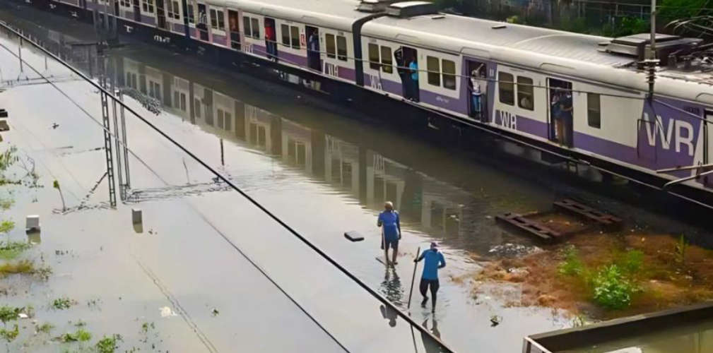 Heavy Rain and Flooding Disrupt Train Services Between Andhra Pradesh and Telangana