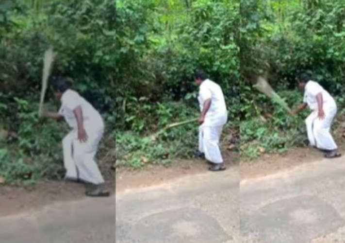 Video of Piglet Being Beaten to Death Goes Viral Forest Department Files Case Against Panchayat Member