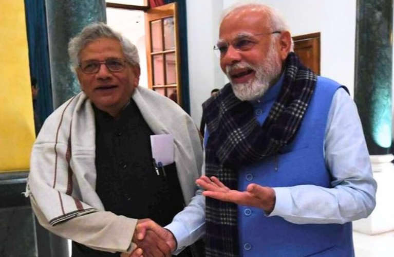 PM Remembers Yechury as Guiding Light of the Left