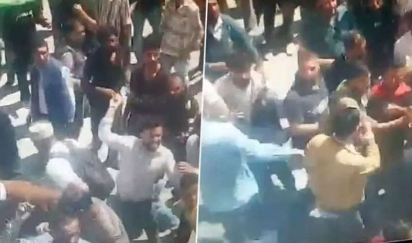 Clashes Erupt in Himachal Pradeshs Sanchouli During Mosque Demolition Protest CCTV Footage Released