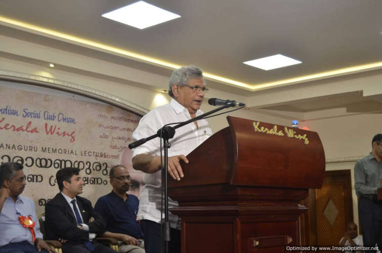 Condolences pour in from Oman on the death of Sitaram Yechury