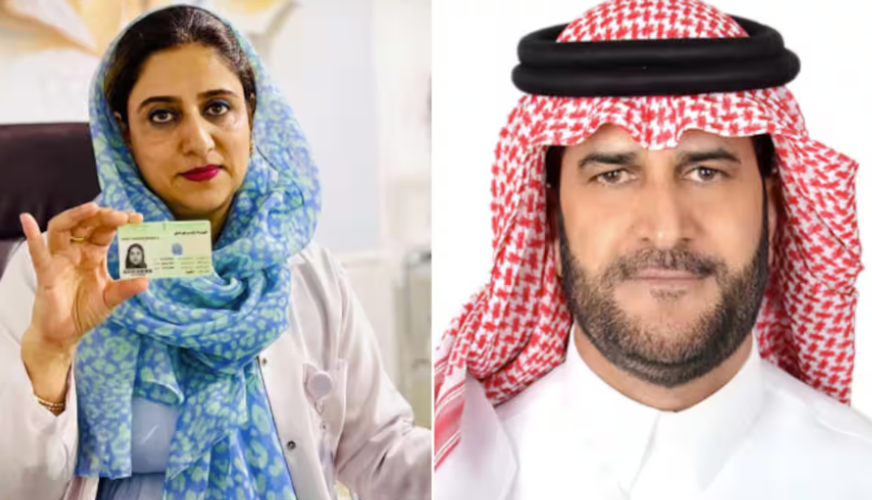 Saudi with respect for service excellence Citizenship for Indian doctor couple