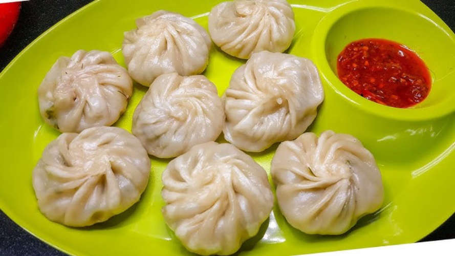   A delicious chicken momos