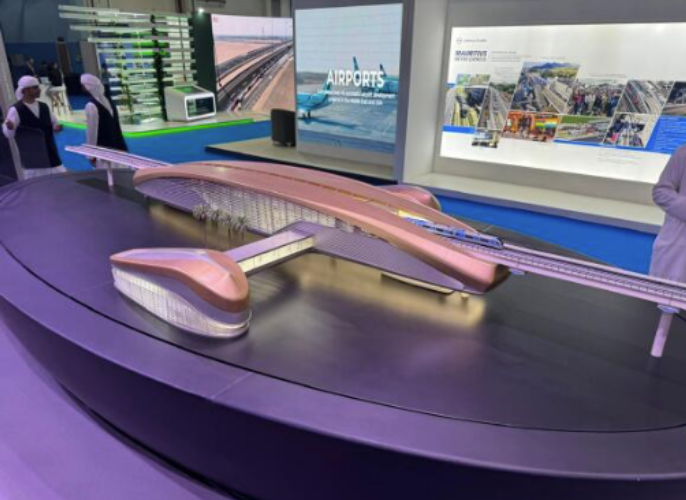 Dubai Metro Model of Metro Blue Line station released