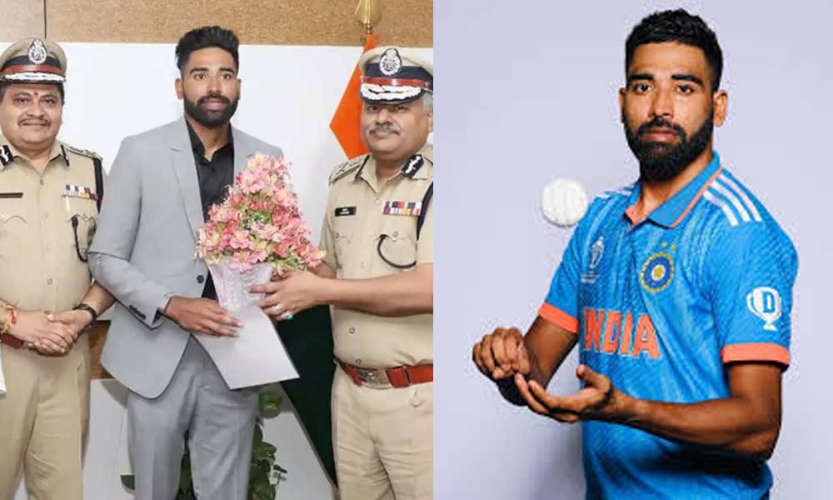 Mohammad Siraj has taken charge as DSP in Telangana Police