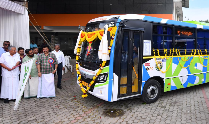 Kerala CM Pinarayi Vijayan Flags Off 10 Super-Fast KSRTC Buses