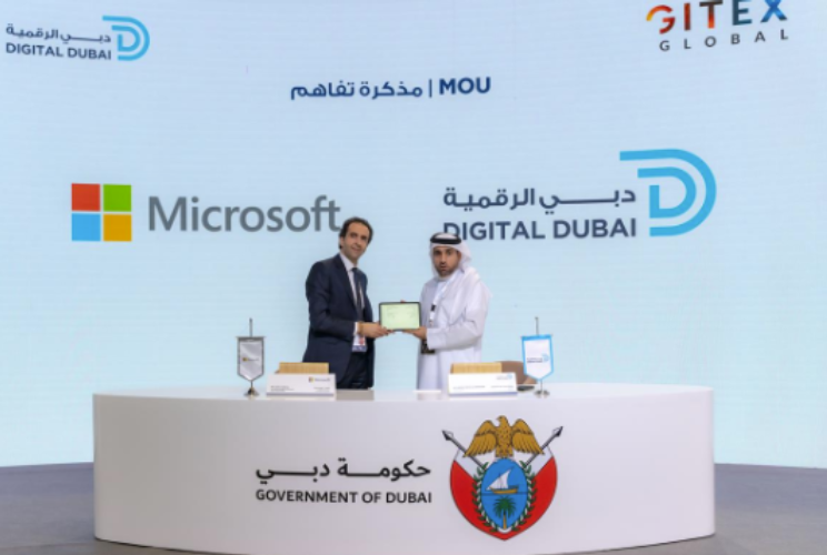 Digital Dubai signed MoU with Microsoft UAE