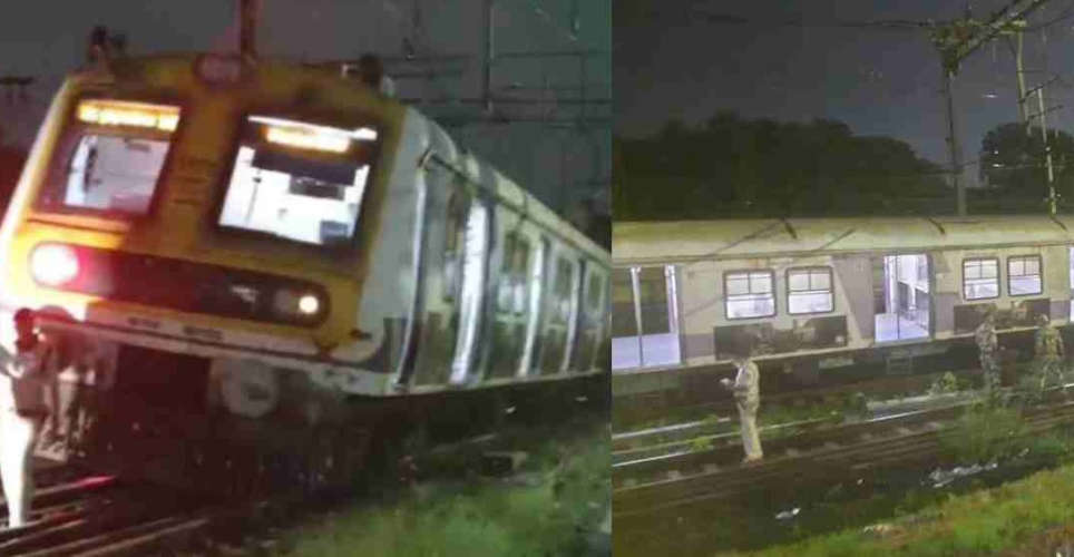 Mumbai Local Train Derails Disrupting Commute